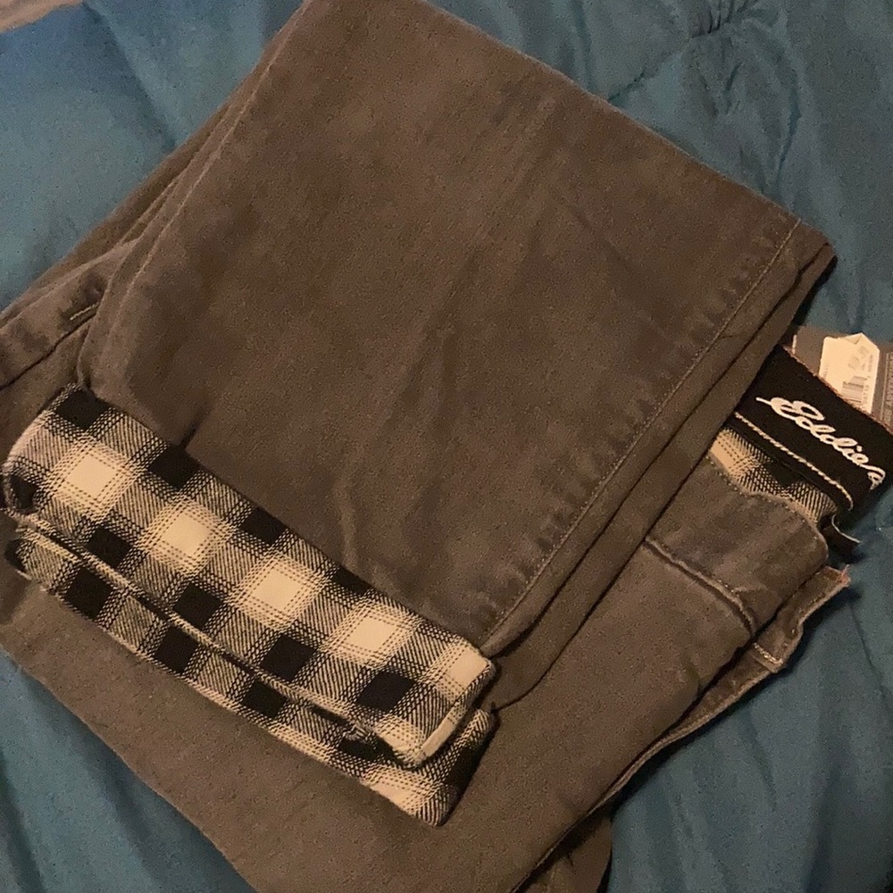 Eddie bauer fleece lined pants 18 w